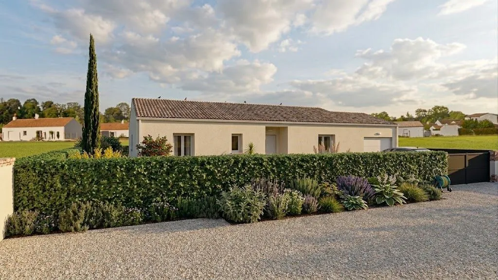 Maison neuve 87 m² à Pisany (17600)
