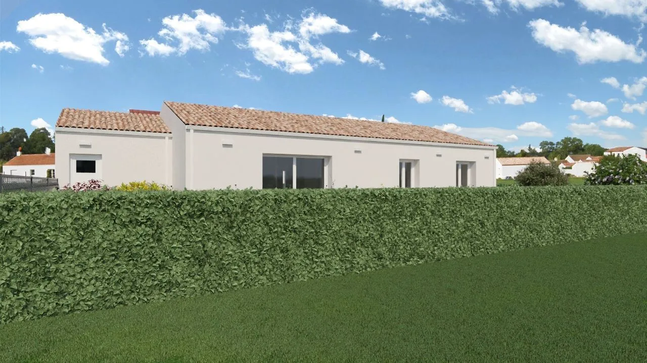 Maison neuve 87 m² à Pisany (17600)