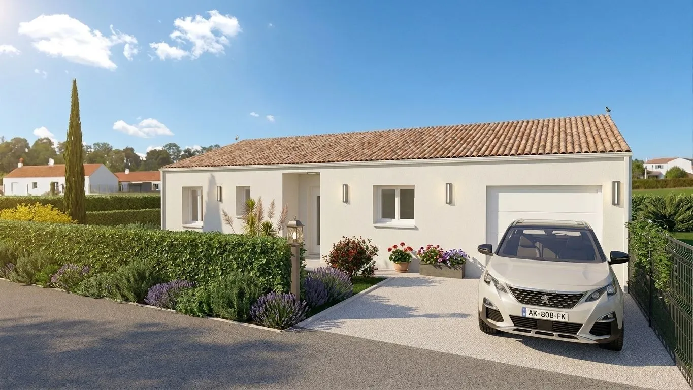 Maison neuve 89 m² à Vaux-sur-Mer (17640)