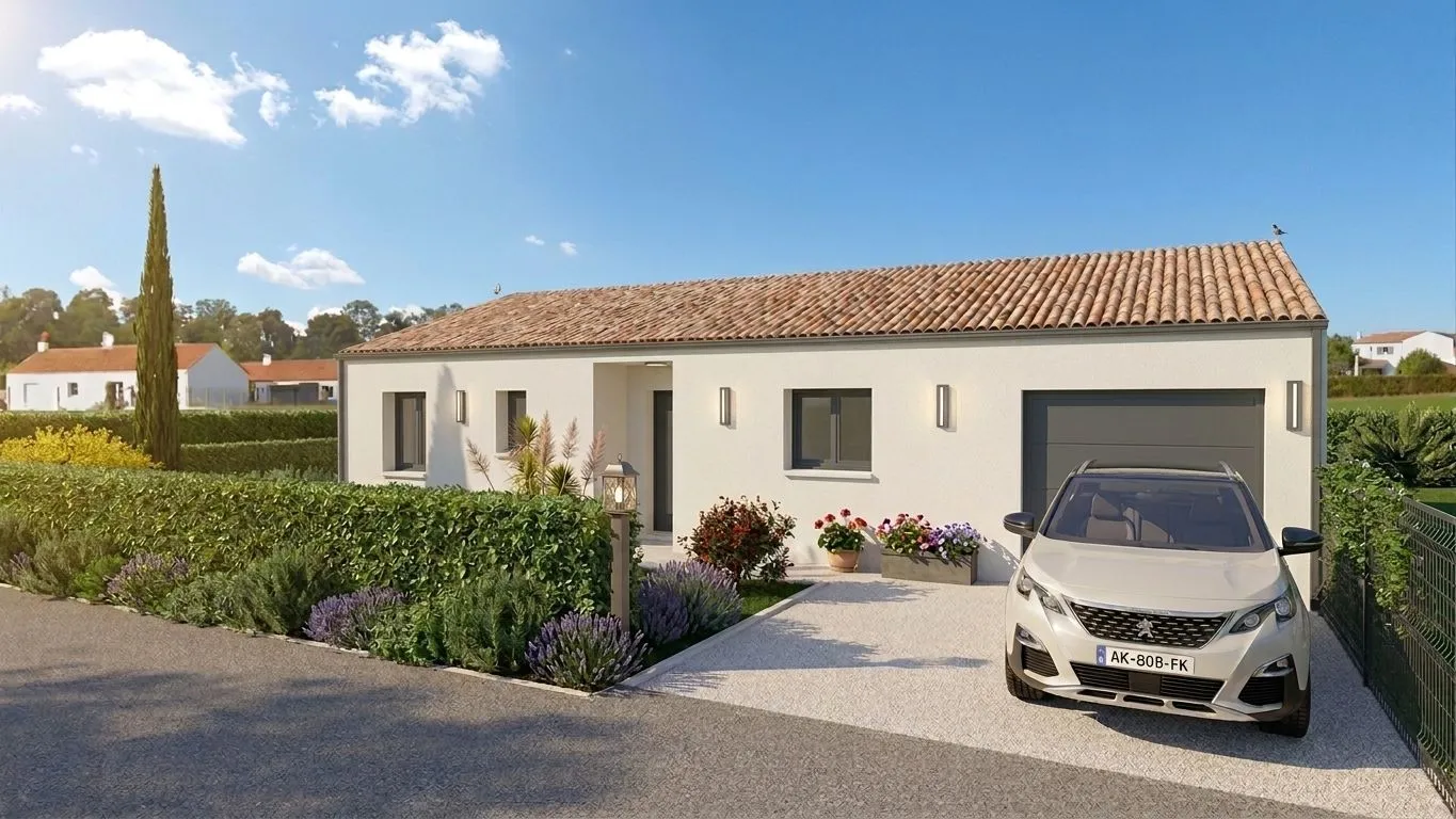 Maison neuve 89 m² à Vaux-sur-Mer (17640)