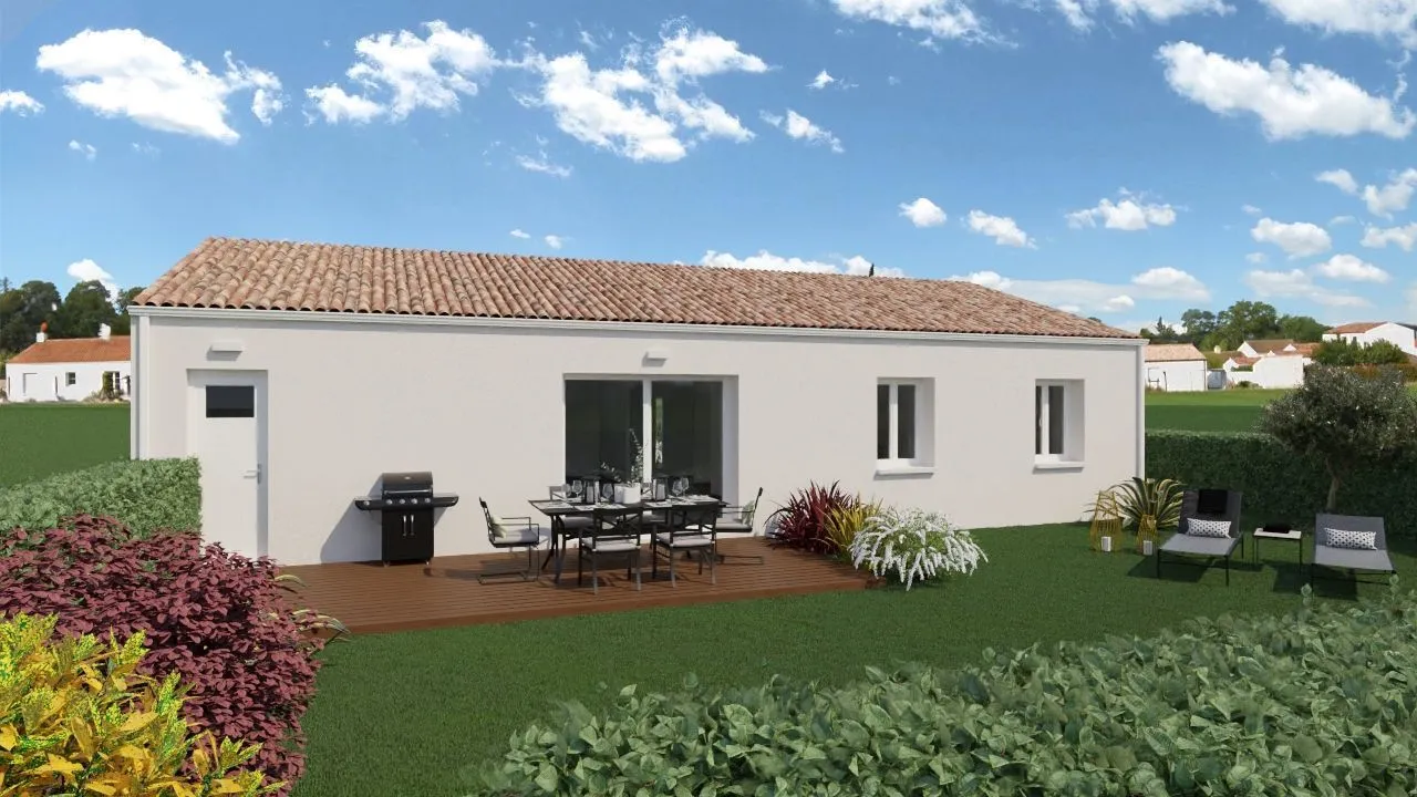 Maison neuve 89 m² à Vaux-sur-Mer (17640)