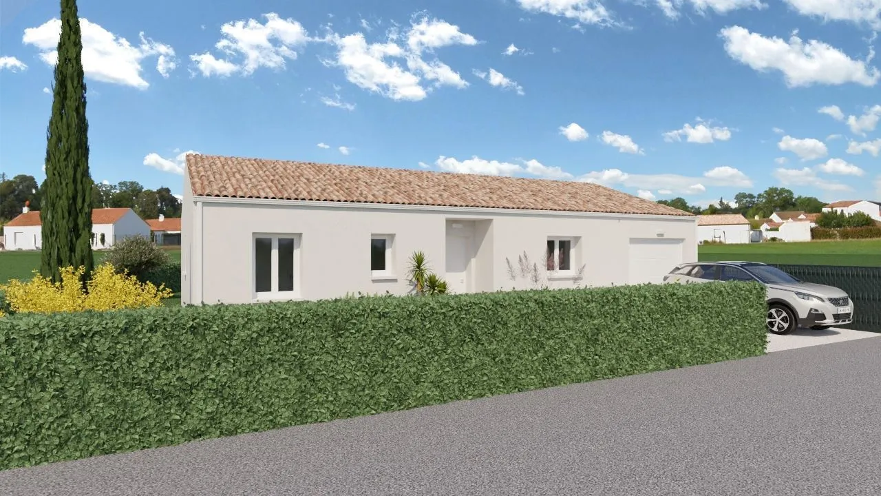 Maison neuve 89 m² à Vaux-sur-Mer (17640)