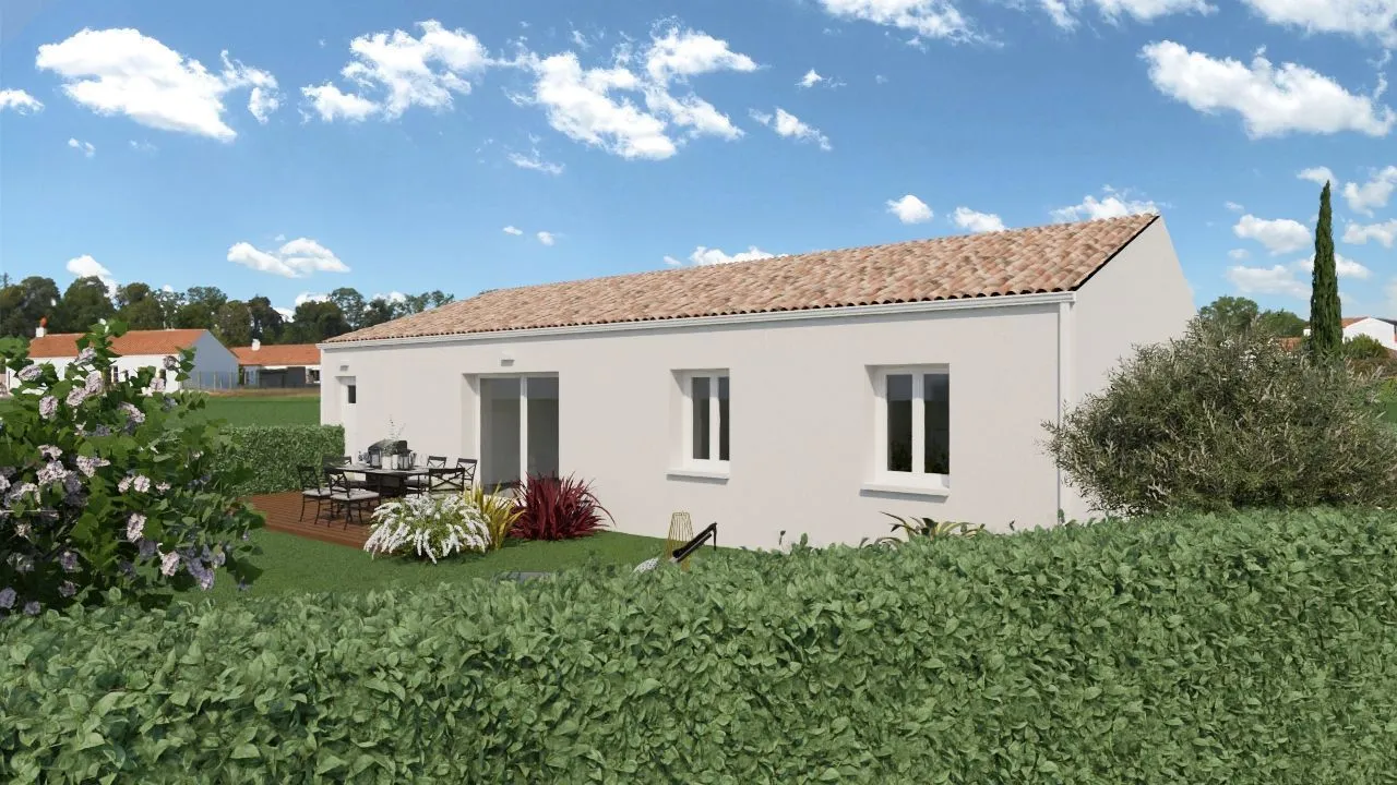 Maison neuve 89 m² à Vaux-sur-Mer (17640)