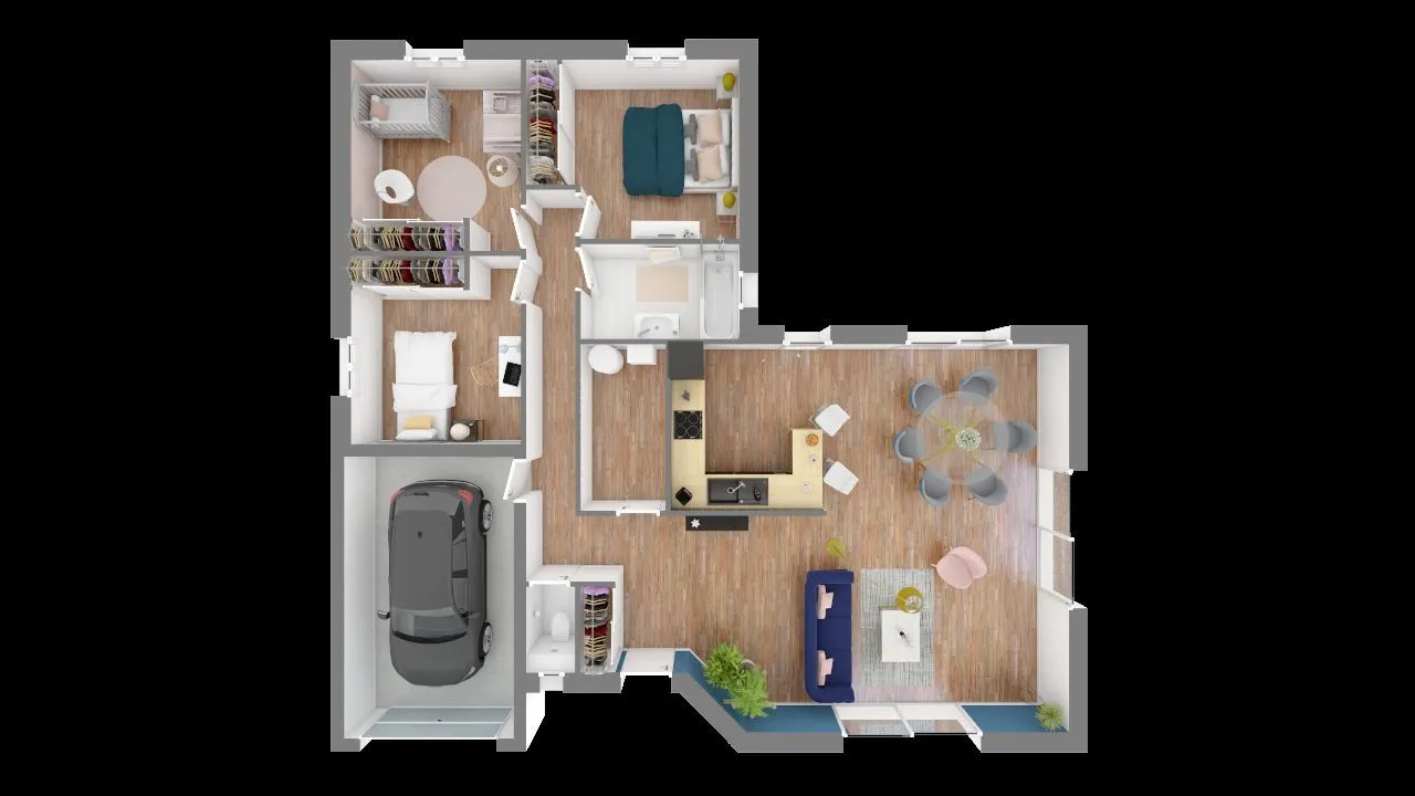 Maison neuve 99 m² à Apt (84400)