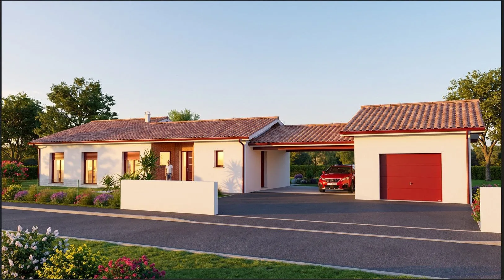 Maison neuve 100 m² à Linxe (40260)