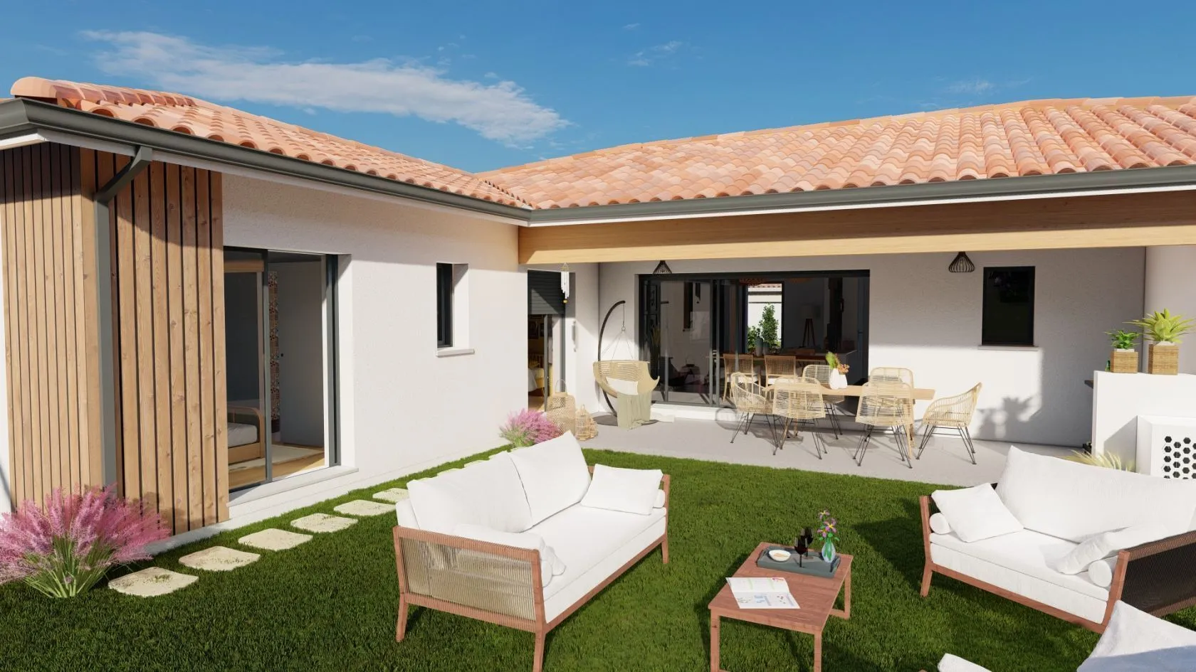 Maison neuve 97 m² à Vielle-Saint-Girons (40560)
