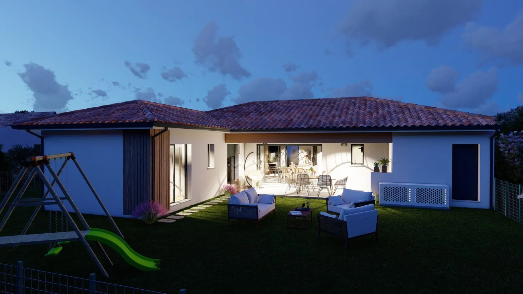 Maison neuve 97 m² à Vielle-Saint-Girons (40560)