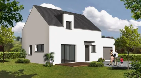 Maison neuve 81 m² à Elven (56250)