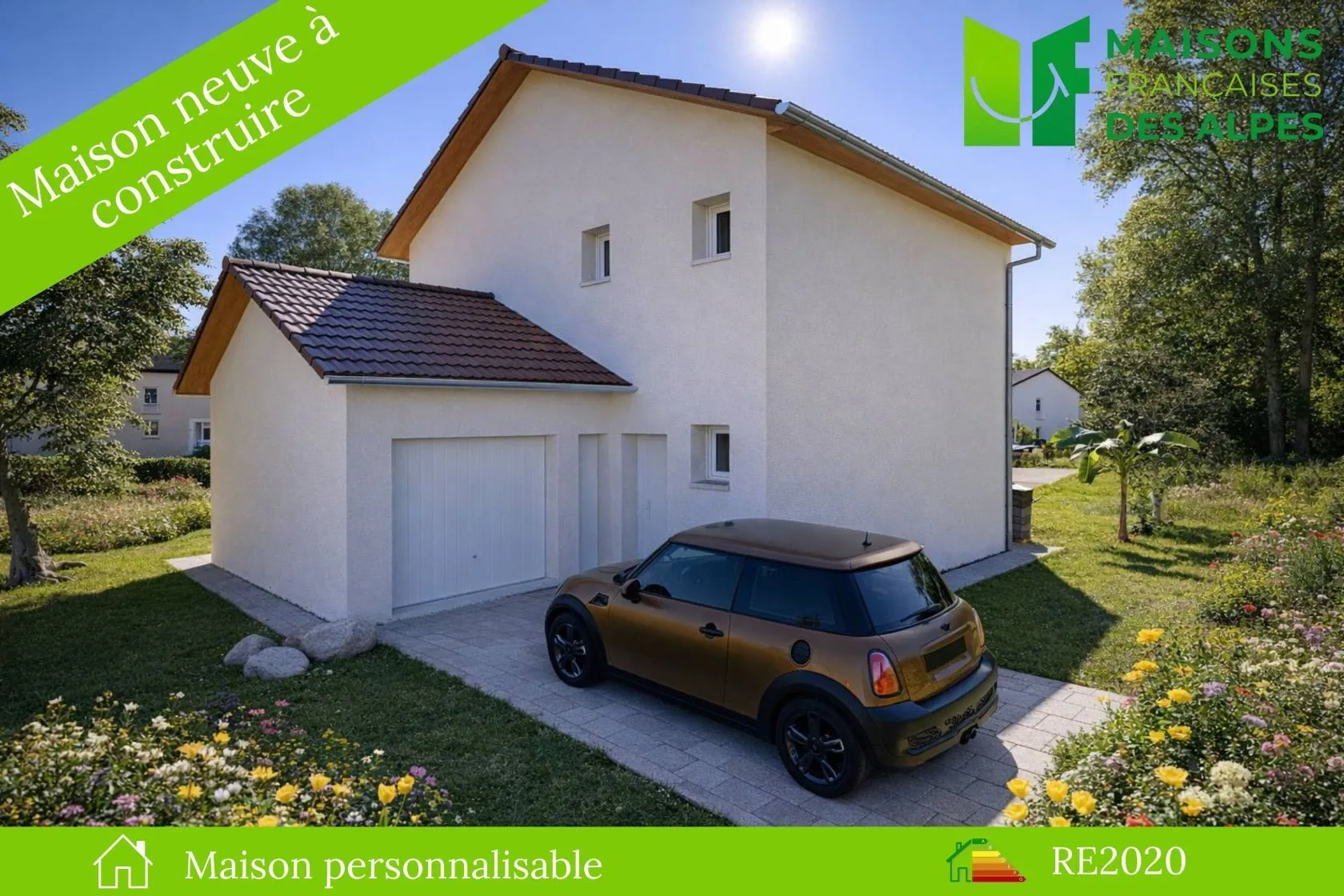 Maison neuve 100 m² à Meylan (38240)
