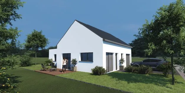Maison neuve 83 m² à Locminé (56500)