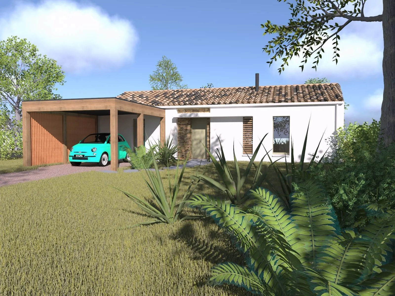 Terrain à bâtir 479 m² à Moutiers-en-Retz (44760)