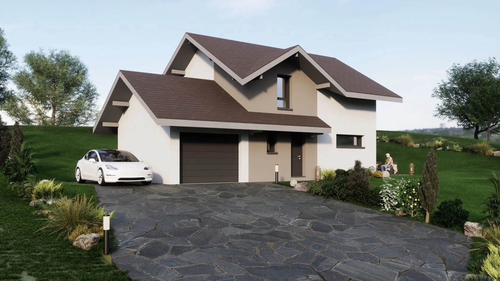 Maison neuve 110 m² à Droisy (74270)