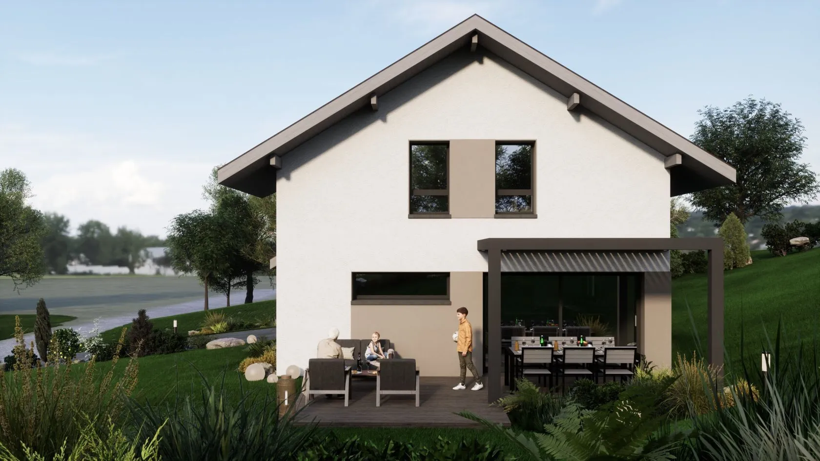 Maison neuve 110 m² à Droisy (74270)