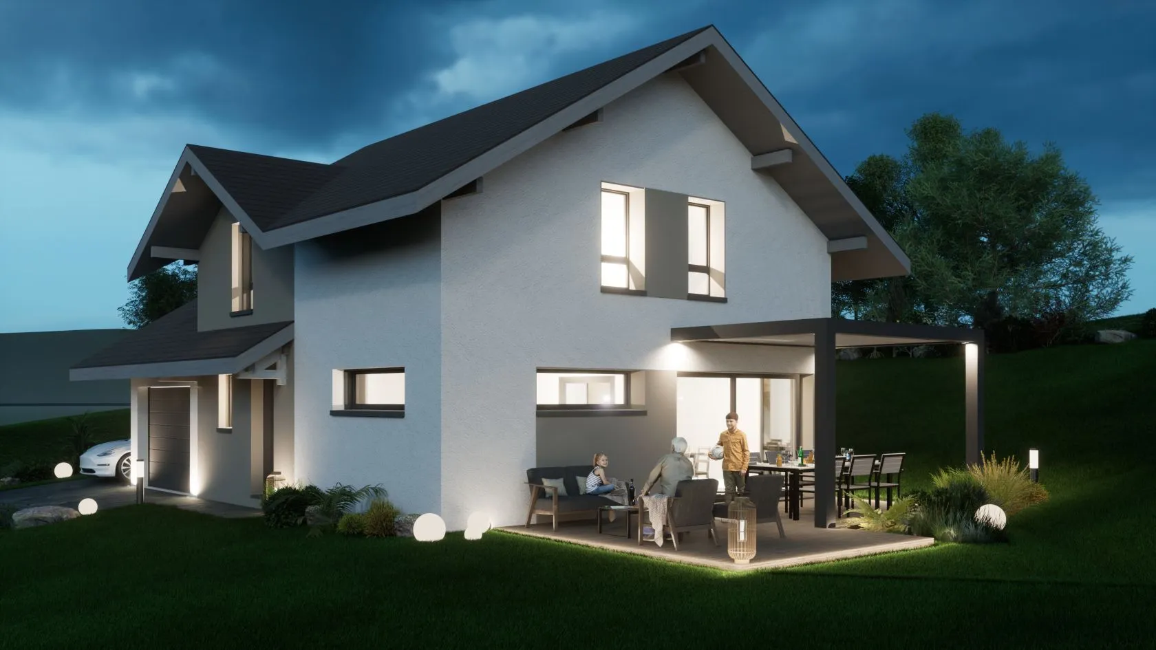 Maison neuve 110 m² à Droisy (74270)
