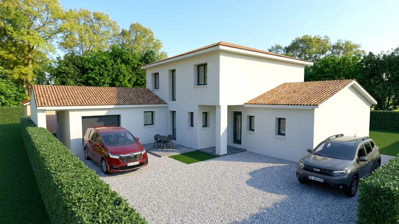 Maison neuve 162 m² à Saint-Bernard (01600)
