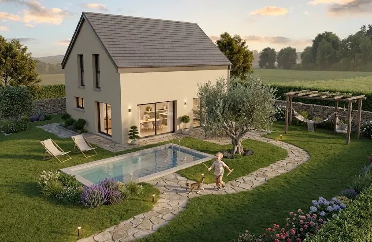 Maison neuve 90 m² à Lutzelhouse (67130)