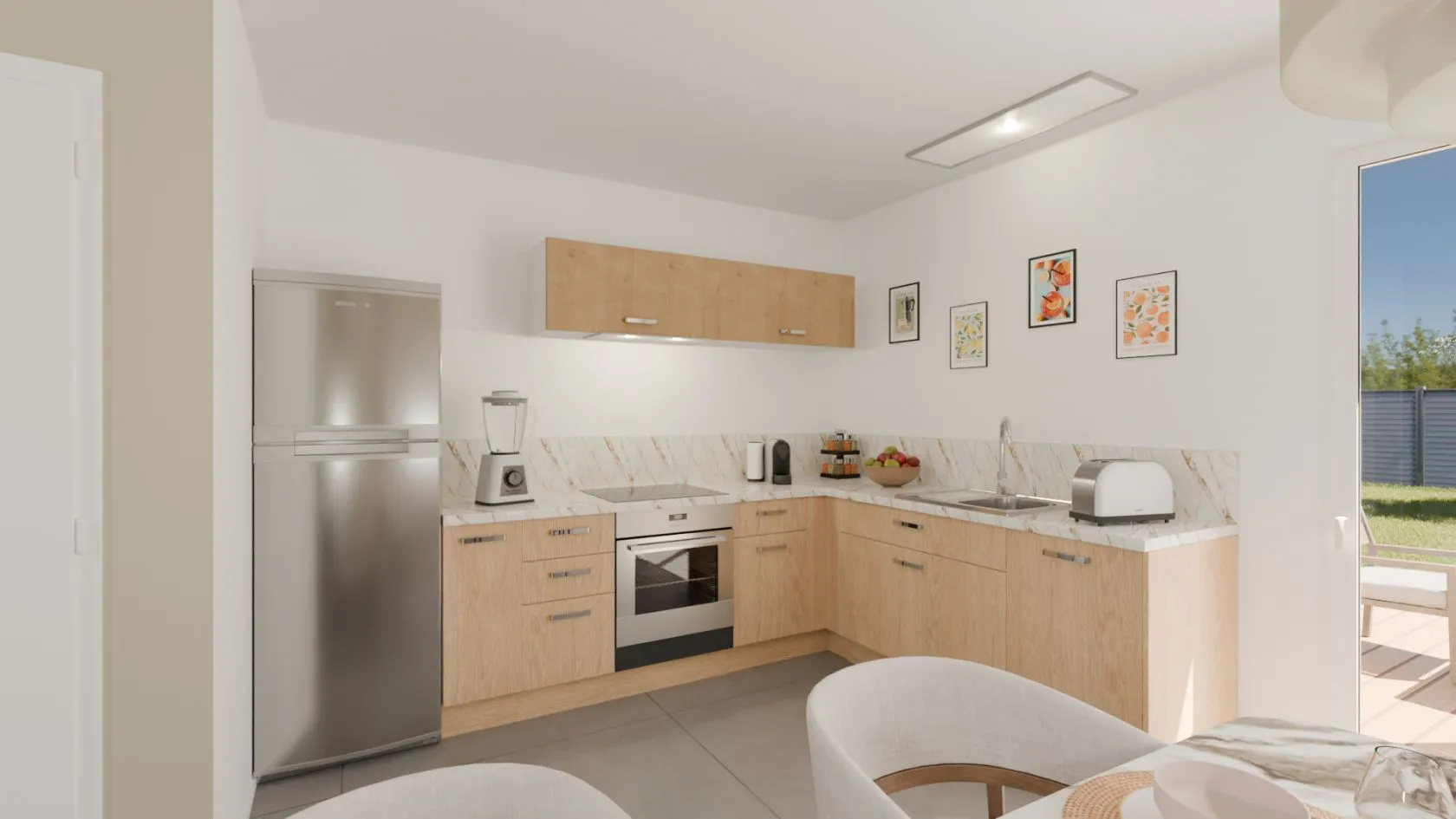 Maison neuve 65 m² à Ligugé (86240)