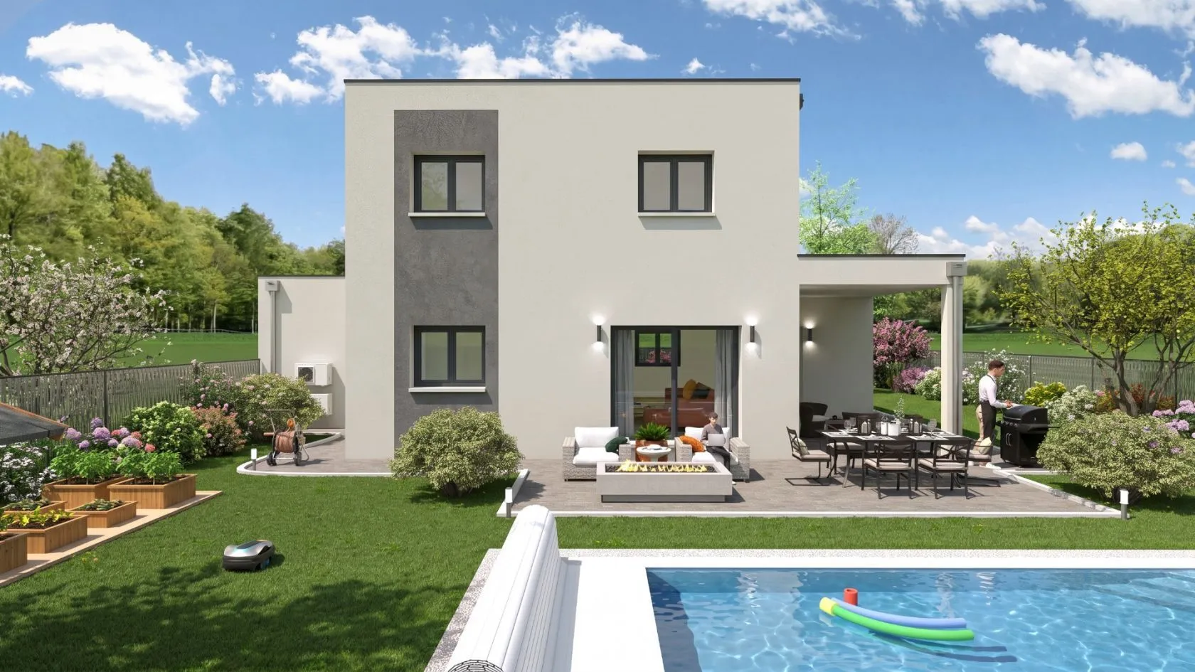 Maison neuve 136 m² à Ferrières (80470)