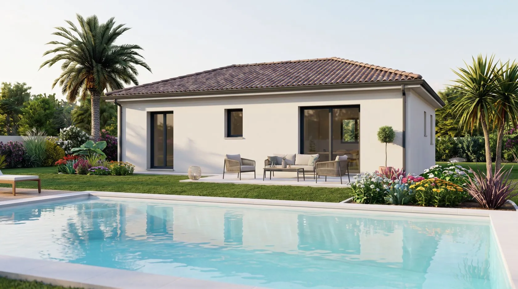 Maison neuve 66 m² à Léognan (33850)
