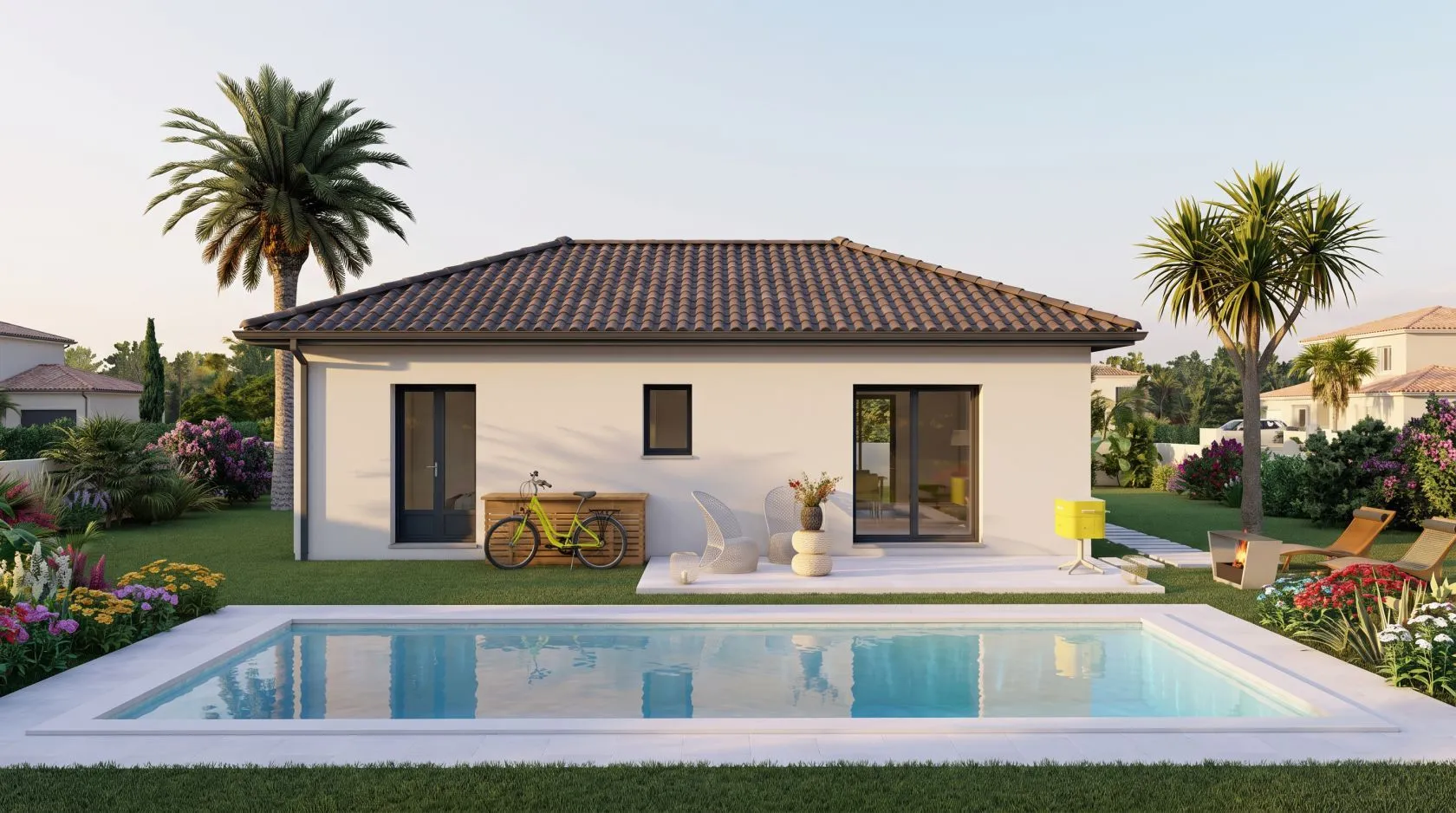 Maison neuve 66 m² à Léognan (33850)