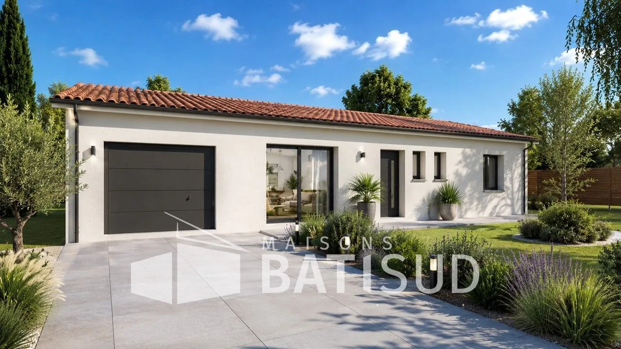 Maison neuve 86 m² à Brach (33480)