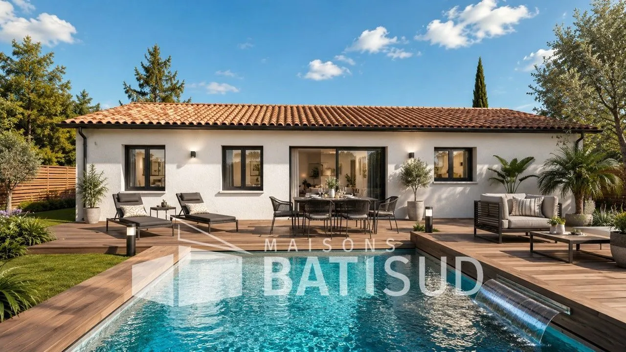 Maison neuve 86 m² à Brach (33480)