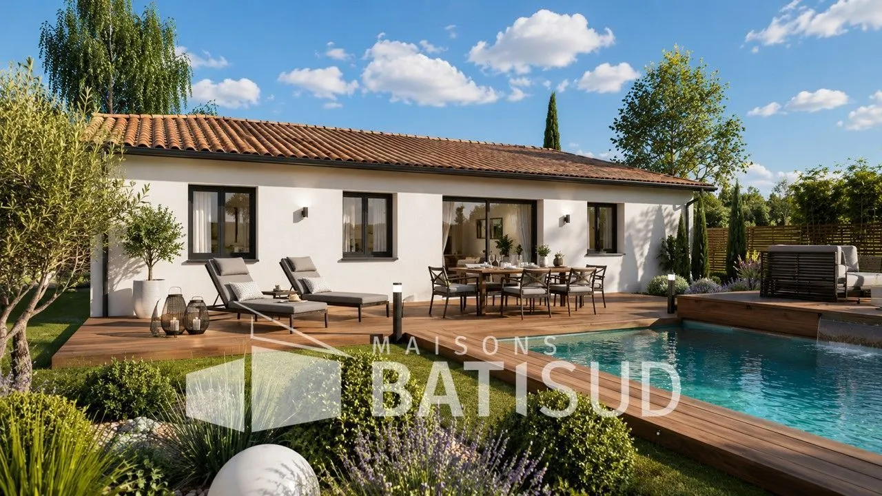 Maison neuve 86 m² à Brach (33480)