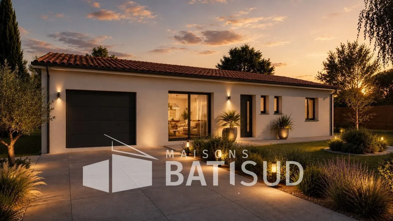 Maison neuve 86 m² à Brach (33480)