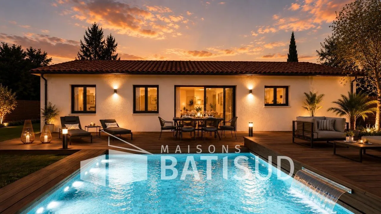 Maison neuve 86 m² à Brach (33480)