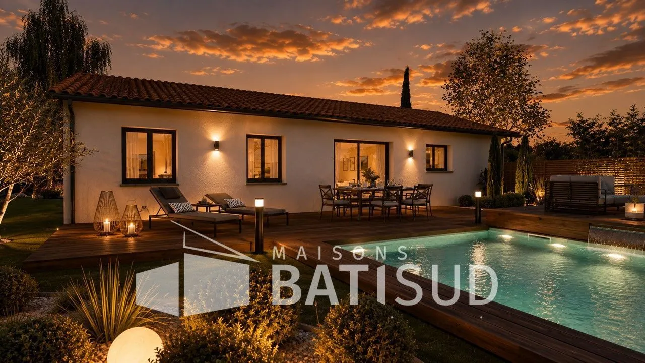 Maison neuve 86 m² à Brach (33480)