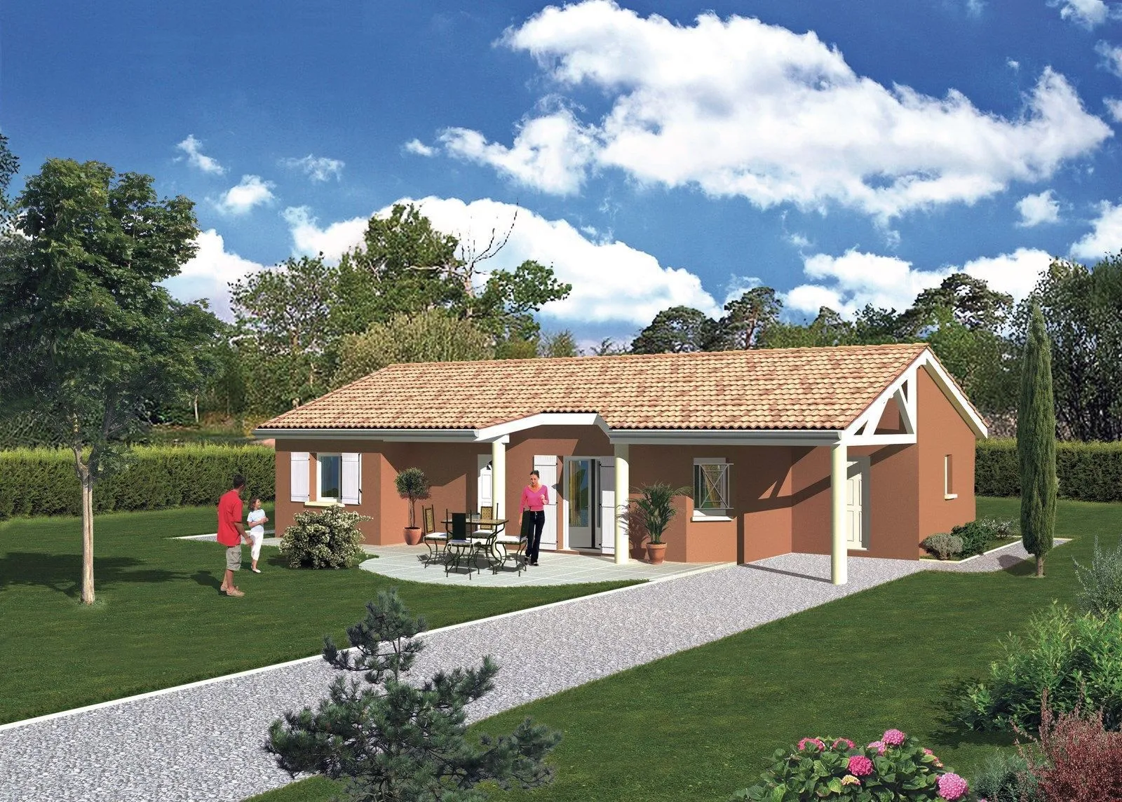 Maison neuve 79 m² à Saint-Julien-sur-Veyle (01540)