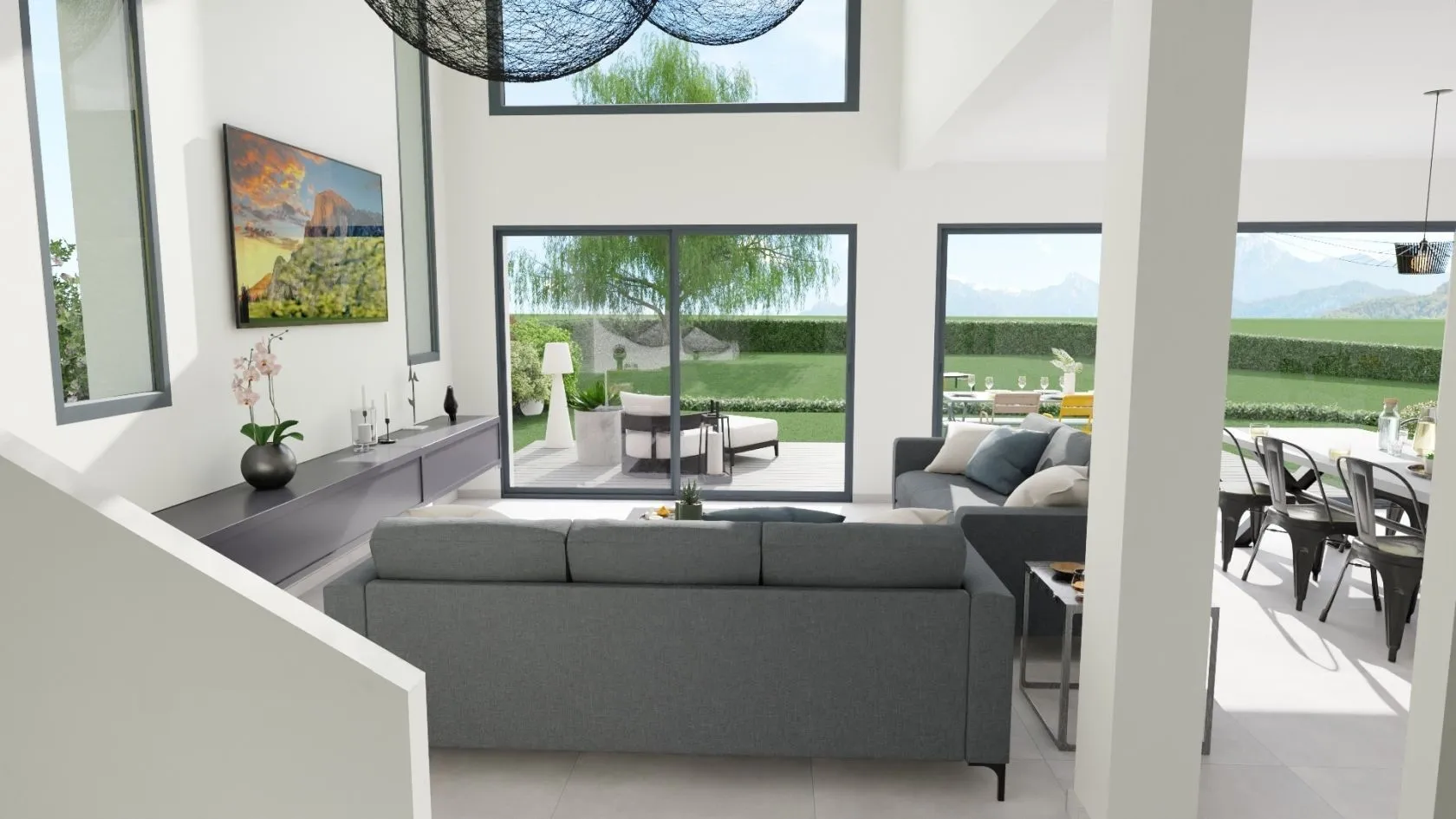 Maison neuve 102 m² à Scientrier (74930)