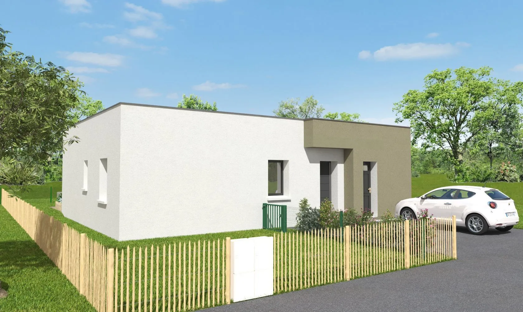 Mpp40-3ch100 — modèle de maison