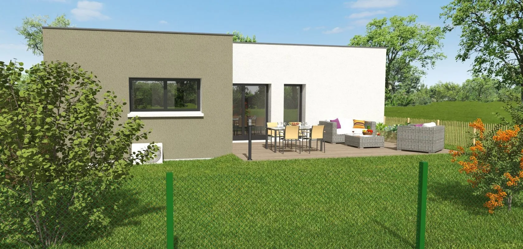 Mpp40-3ch100 — modèle de maison