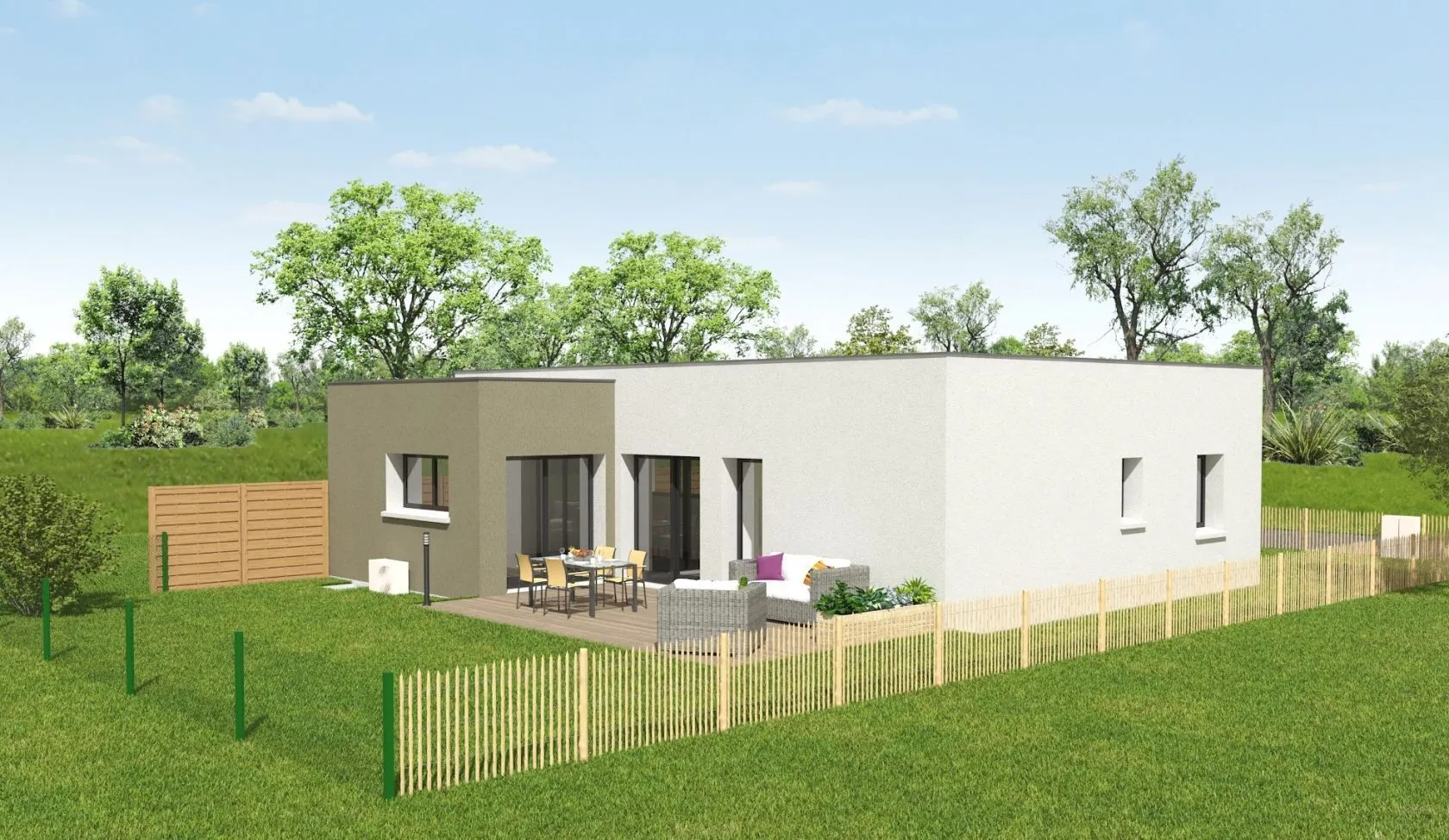 Mpp40-3ch100 — modèle de maison
