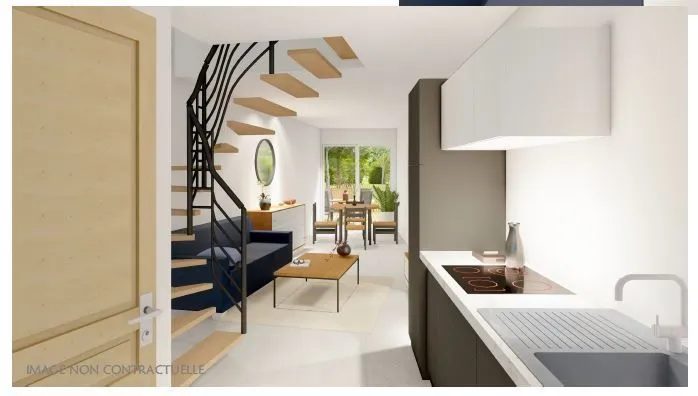 Maison neuve 64 m² à Saint-Nazaire (44600)