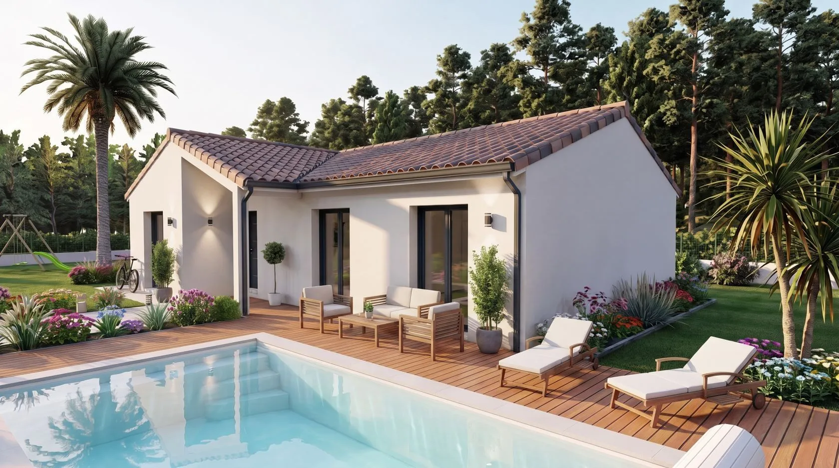 Maison neuve 94 m² à Seignosse (40510)
