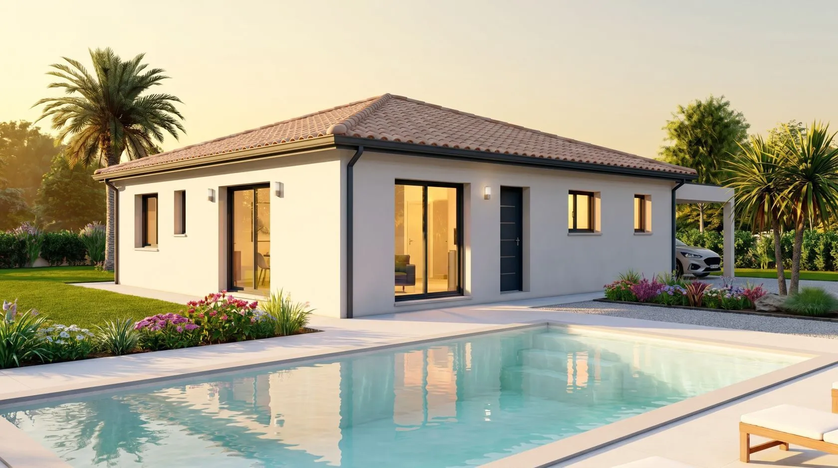 Maison neuve 83 m² à Lahonce (64990)