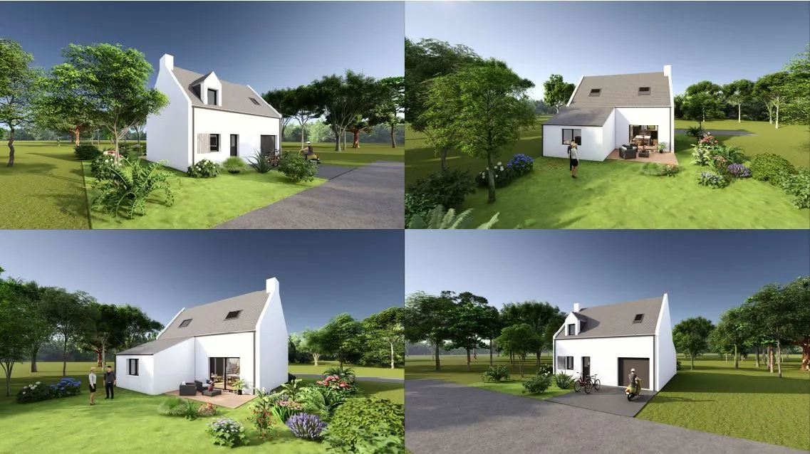 Maison neuve 85 m² à Groix (56590)