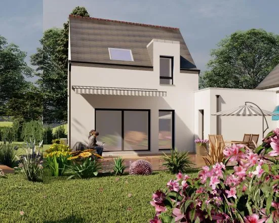 Maison neuve 86 m² à Theix (56450)