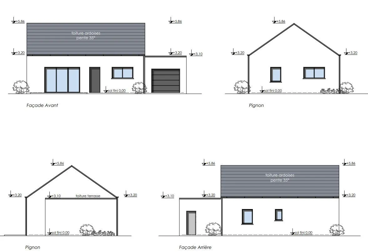 Maison neuve 63 m² à Vannes (56000)