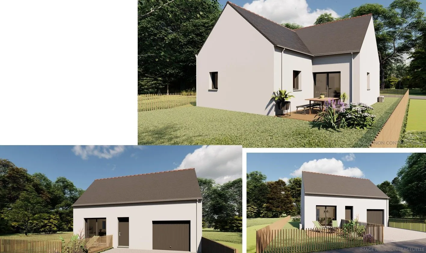 Maison neuve 63 m² à Muzillac (56190)