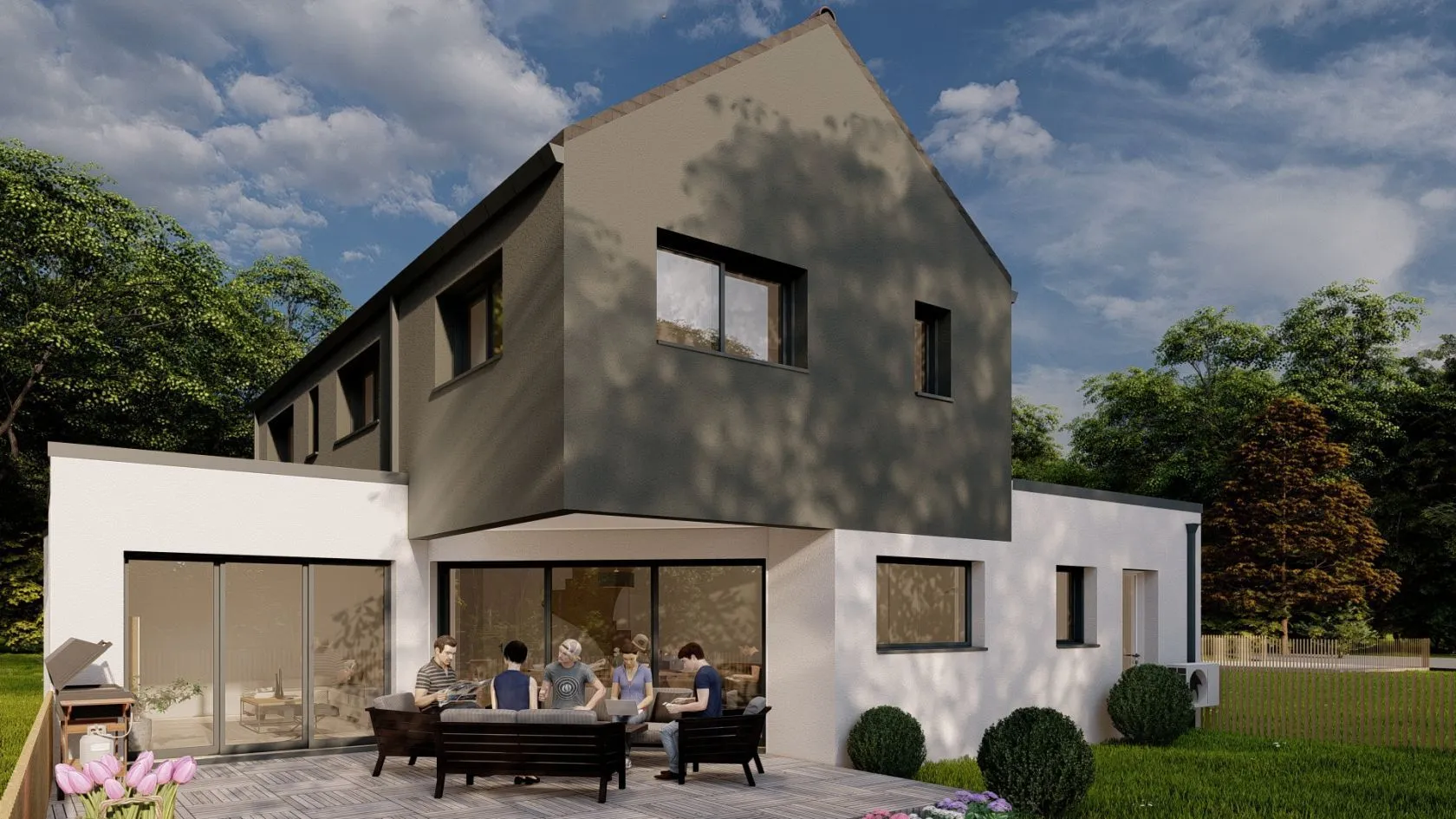 Maison neuve 160 m² à Vannes (56000)