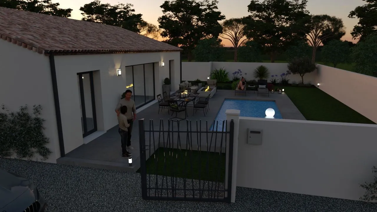 Maison neuve 75 m² à Nézignan-l'Évêque (34120)