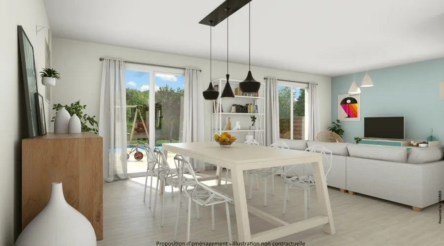 Maison neuve 75 m² à Nézignan-l'Évêque (34120)