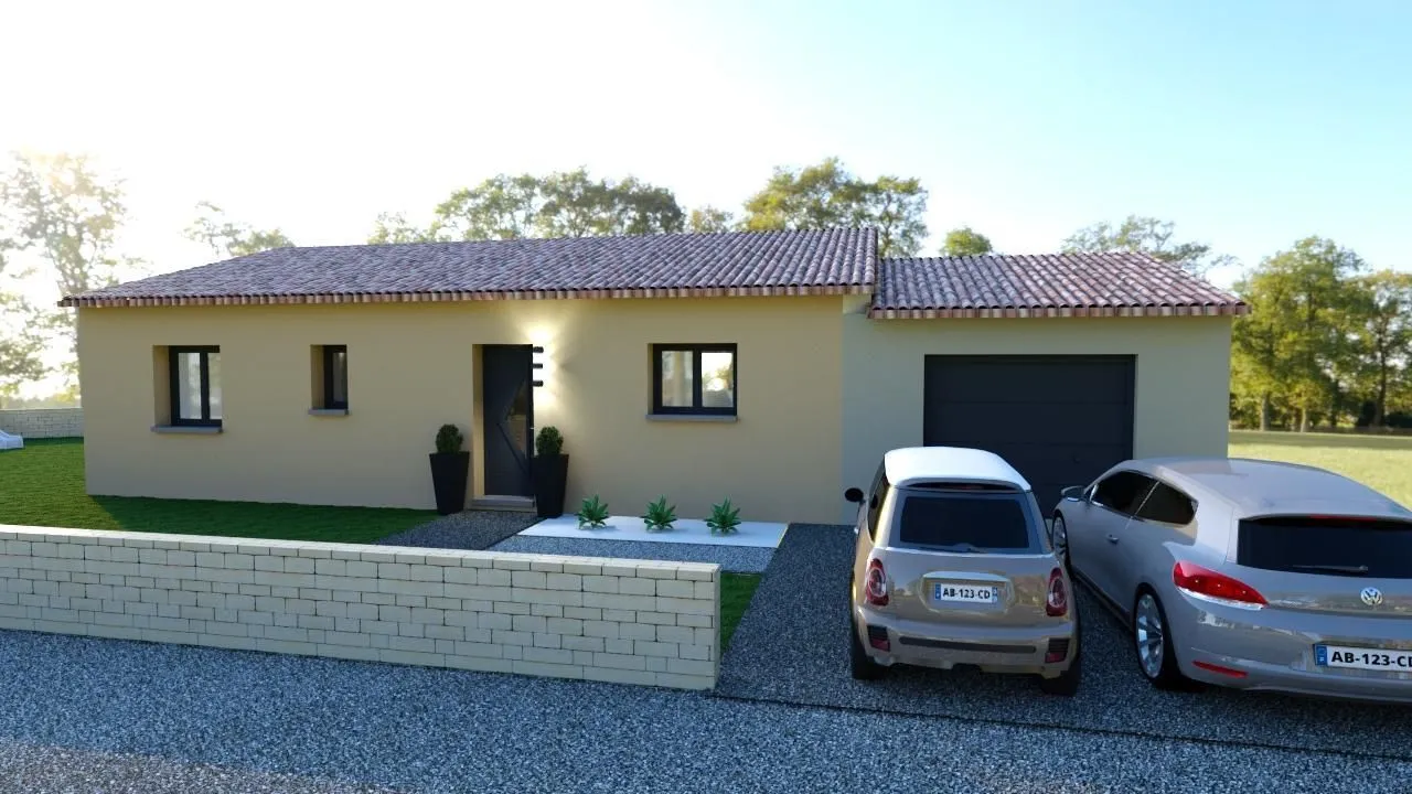 Maison neuve 85 m² à Lieuran-lès-Béziers (34290)