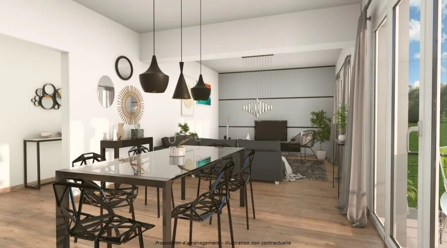 Maison neuve 85 m² à Lieuran-lès-Béziers (34290)
