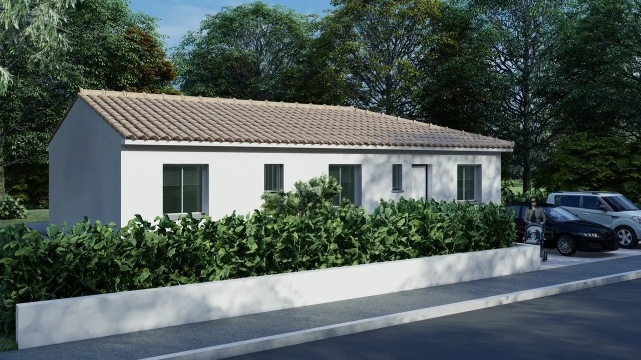 Maison neuve 76 m² à Loupian (34140)