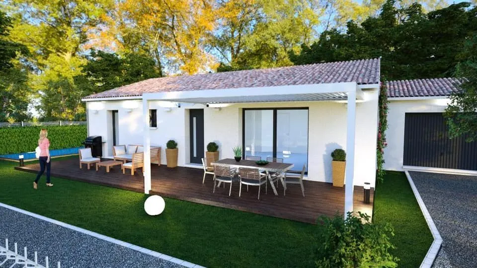 Maison neuve 91 m² à Valflaunès (34270)