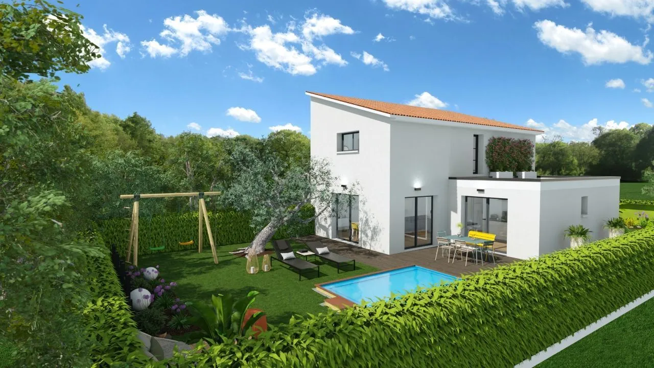 Maison neuve 81 m² à Lieuran-lès-Béziers (34290)